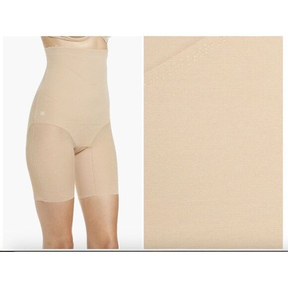 HONEYLOVE  SuperPower Shorts in Sand Shapewear  size Large NEW $89 - Picture 2 of 3